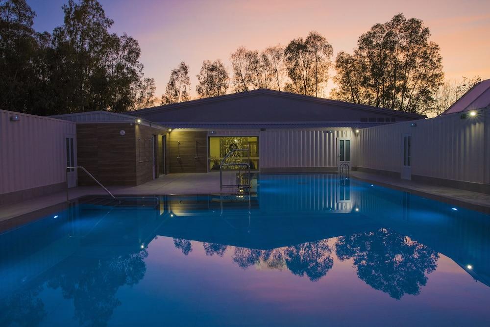 Hotel Balneario El Raposo Puebla de Sancho Pérez المظهر الخارجي الصورة